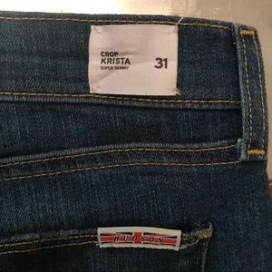 NWT Hudson Jeans Krista Crop